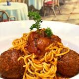 Spaghetti and Meatballs Con Polpette