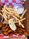 Fried Clam Strips with Fries