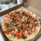 Yaya’s Bruschetta Garlic Crust Pizza