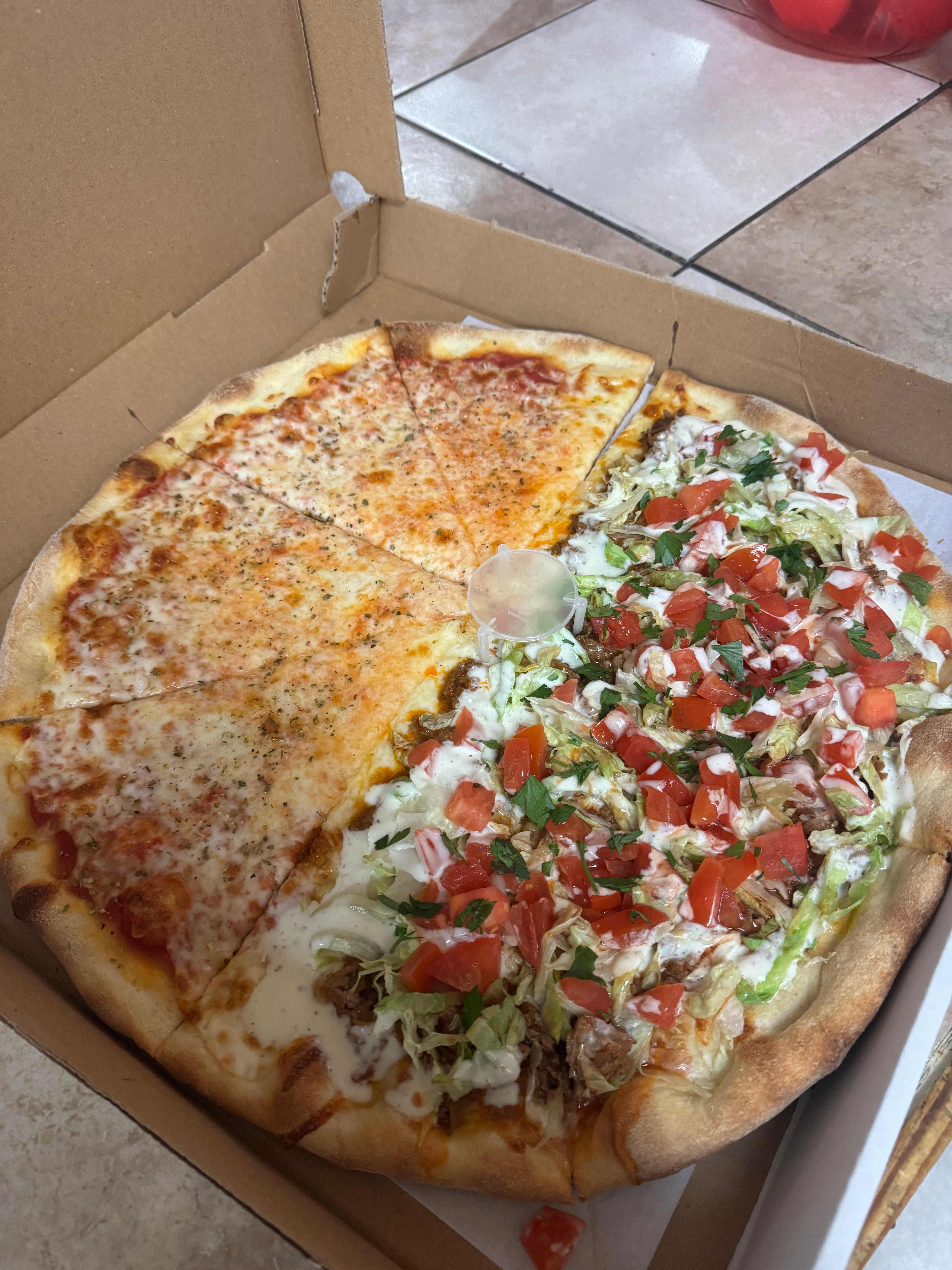 Mexican Taco Pizza