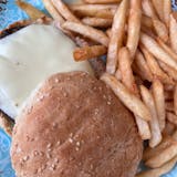 Lil Mr.’s Cheese Burger Deluxe Sandwich