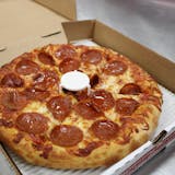 Large 1 Topping Pizza & 12 Wings Special