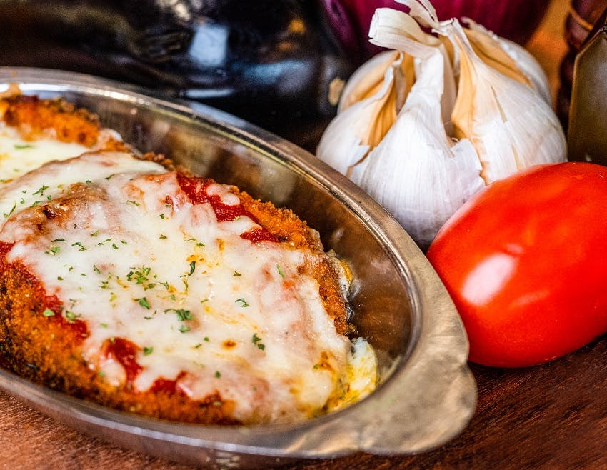 Chicken Parmigiana Lunch