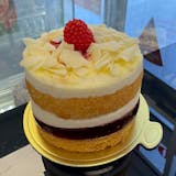 Raspberry Lemon Mini Cake