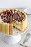 2 Slices Tiramisu Cake