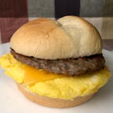 Sausage with 2 Eggs and Cheese