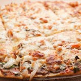 Spinach Vegetarian Pizza