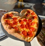 Heart shaped Pizza