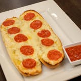 Garlic Bread with Cheese & Pepperoni