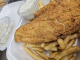 Fried haddock