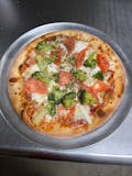 Broccoli, Ricotta & Tomato Pizza