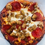 7” Personal Meat Lovers pizza