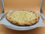 Thin Crust White Garlic Pizza