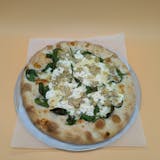 Spinach, Artichoke Hearts & Ricotta Pizza