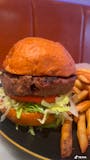 Roman Inn Cheese Burger(lettuce) w/fries or salad
