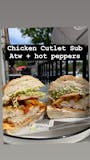 Spicy Chicken cutlet sandwich atw