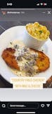 Country fried chicken & Mac & Cheese