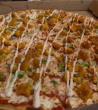 Buffalo Chicken Pizza-red base