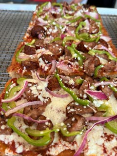 Sausage, peppers & Onions Pizza