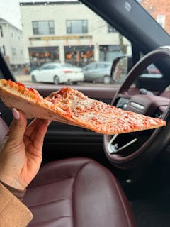 Plain Cheese Pizza  Slice