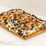 Square Veggie Specialty Pizza