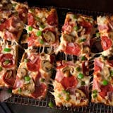 Square Spicy Hawaiian Specialty Pizza