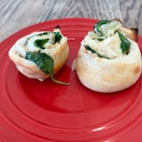 Pin Wheels with Spinach