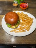 Cheeseburger with French Fries