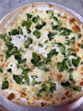 White Broccoli Pizza