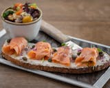 Smoked Salmon Tartine Breakfast