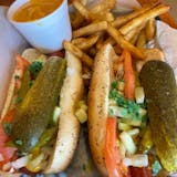 Chicago Hot Dog with Fries