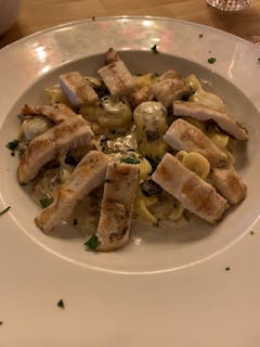 Sacchettini Alfredo & Truffle Oil