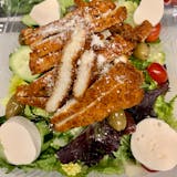 Romano Crusted Chicken Salad