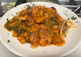 Tuscan Sausage & White Bean Pasta