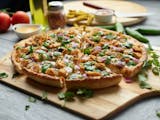 Vegan Chicken Tikka Masala Pizza Twist
