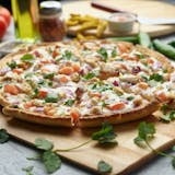 Bombay Garlic Paneer Pizza Twist