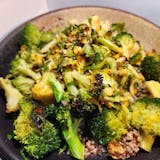 Charred Broccoli & Cauliflower Bowl