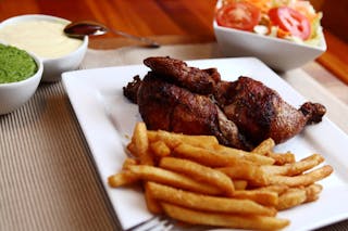1/2 Chicken with 2 Side Orders