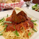 Spaghetti with Sal's Meatballs