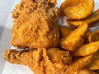 Chicken Mixed with Biscuit
