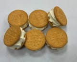Vanilla-Vanilla Ice Cream Sandwich Sliders 6 Pack