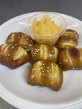 Pretzel Bites With Nacho Cheese