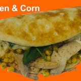 Chicken & Corn Flatbread