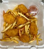 Breaded Shrimp & Fries