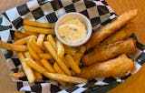 NEW! Yuengling Battered Haddock Fillet with French Fries