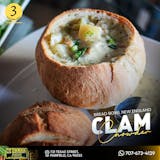 Clam Chowder Bread Bowl