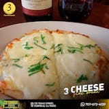 D A 3 cheese Flat Bread