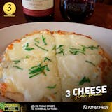 3 Cheese Flat Bread with Pesto
