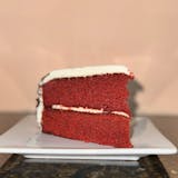 2 layer red velvet cake