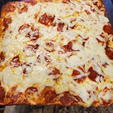 Sicilian Pan Cheese Pizza